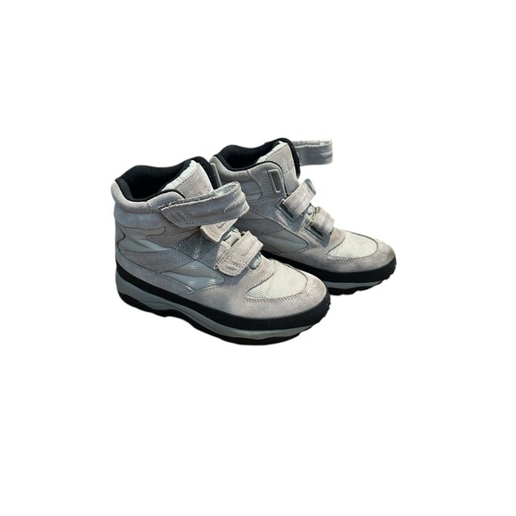 LL BEAN Mens Hiking Boots 8.5 Gray Suede Primaloft 200 gram Insulation #05455 - Picture 4 of 10